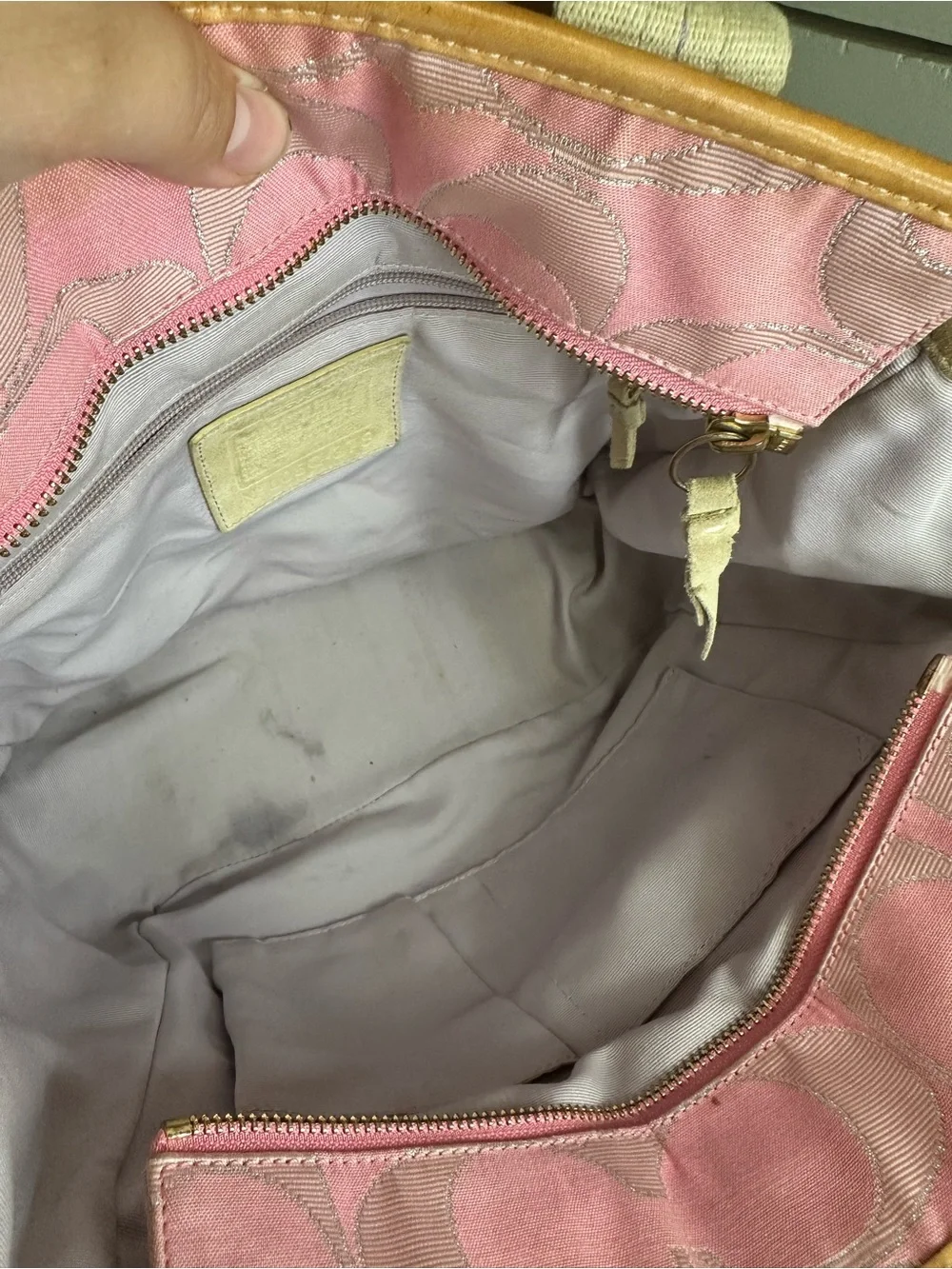 Coach tote patchwork